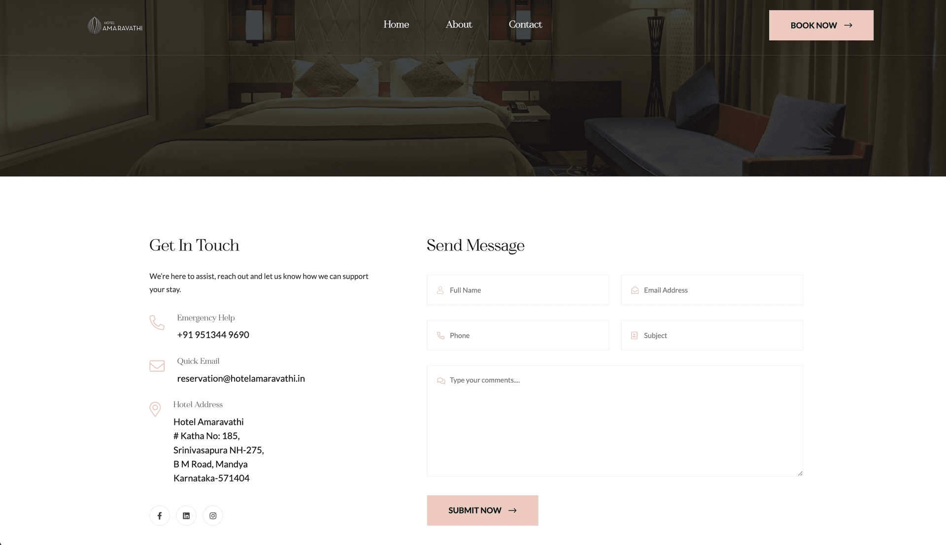 Hotel Amaravathi screenshot 4