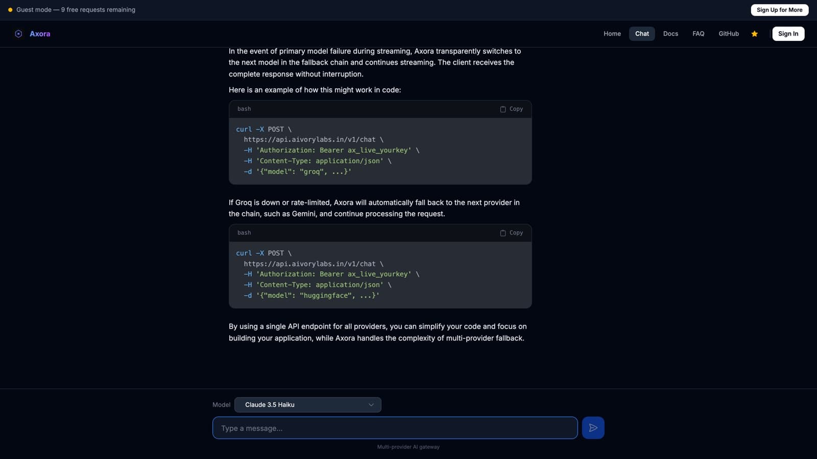 Axora screenshot 2